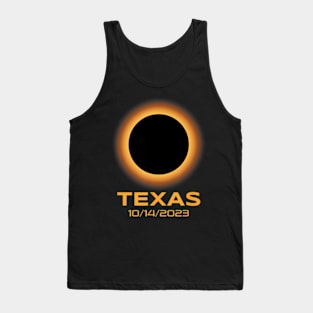 Annular Solar Eclipse October 2023 Texas Astronomy Tank Top